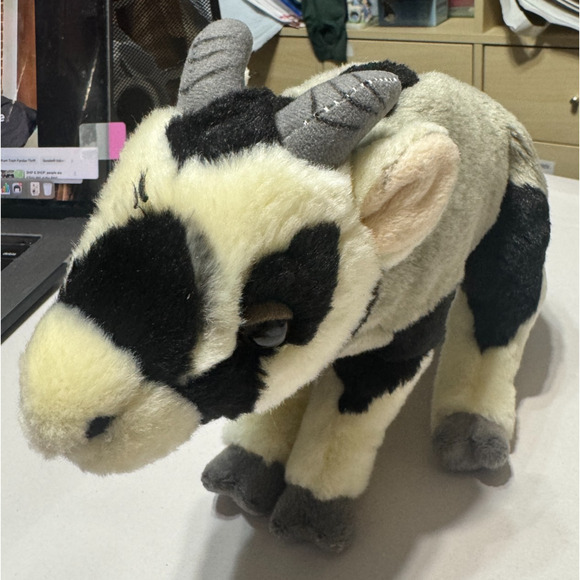 Save Our Space SOS Yak or Ox Realistic Endangered Plush Stuffed Animal 2003 - Picture 2 of 5